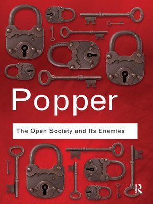 cover image of The Open Society and Its Enemies